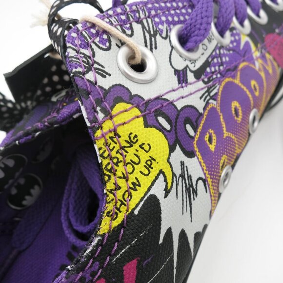 Converse All Star DC Comics Batgirl Low Sz 8 Womens 6 Mens New in Box - Picture 10 of 15